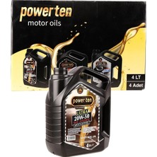 Powerten 20W50 Ultra Motor Yağı 4 Litre 4 Adet | Yüksek