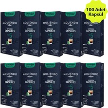 Moliendo Alüminyum Kapsül Kahve No:5 Avantaj Paketi (100 Adet Nespresso Uyumlu Alüminyum Kapsül)