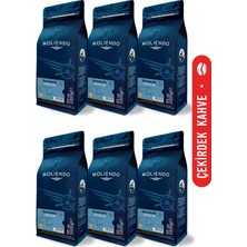 Moliendo Finest Coffee Moliendo Guatemala Antigua Shb Yöresel Kahve Avantaj Paketi (Çekirdek Kahve) 6*1000 g