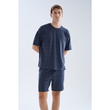 Syah Erkek Modal Kısa Kollu Pijama Üstü