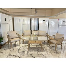 İserdi Garden Iserdi Rattan Koltuk Takımı 3+1+1+Masa