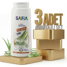 Safia Yağlı Saçlar Şampuan 3X650 ml