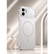 Powerfox Iphone 11 Uyumlu 17 Pro Görünümlü Ag Cam Kamera Lensli Magsafe Destekli Telefon Kılıfı