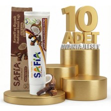 Safia Karanfil ve Hindistan Cevizli Organik Diş Macunu 10x100 ml