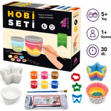 Zet Zeka Hobi Alçı Boyama Seti Çiftli 5+ Yaş 1+ Oyuncu