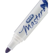 Mas 6406 Permanent Marker Açık Mavi Renk 5.40 mm Yuvarlak Uç ile Her Yüzeyde Yazma İmkanı