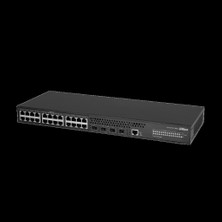 Dahua AS5500-24GT4XF, 24 Port Gigabit,  4 Port 10G Sfp,  L3 Yönetilebilir, Rack Mount Switch