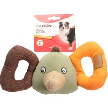 Camon Eğlenceli Ses Çıkaran Kanvas Fil Köpek Oyuncağı 30 cm