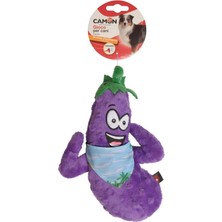 Camon Bitki Temalı Eğlenceli ve Gıcırtılı Polyester Köpek Oyuncağı 16 cm