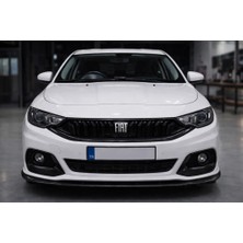 Drs Tuning Fiat Egea 2020 Üzeri Makyajlı Ön Panjur Parlak Siyah Led’siz | Sedan & Hb Uyumlu