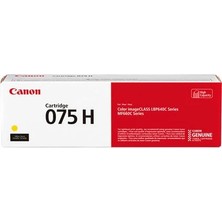 Canon 075H  Sarı Yüksek Kapasiteli Orijinal Toner