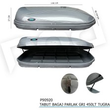 Drs Tuning Tabut Port Bagaj Gri 450LT Tuğra