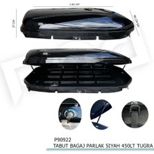 Drs Tuning Tabut Port Bagaj Parlak Siyah 450LT Tuğra