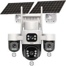 İnox Dijital INOX-X24 4g Solar Esim 6 Motor 3ptz Kamera