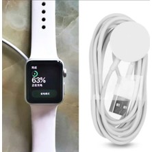 Bowie Apple Watch Için Manyetik Şarj Kablosu Tüm Apple Watch Serileri ile Uyumlu Hızlı Şarj Kablosu