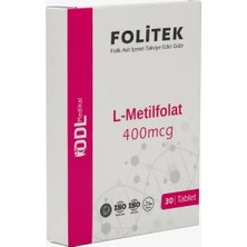 Yek Pharma Folik Asit 400 Mcg 30 Tablet