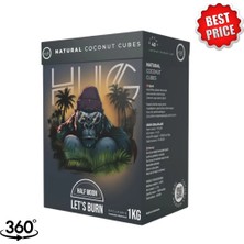 Hug Coal Half Moon %100 Doğal Hindistan Cevizi Hmd Nargile Kömürü 1 kg
