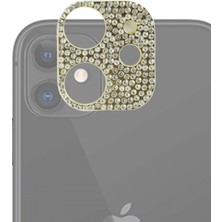 Marsilyan Ally Iphone 11 Kamera Koruyucu Lens Diamond Taş Işlemeli