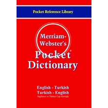 Merriam Webster's Pocket Dictionary  English - Turkish/turkish - English