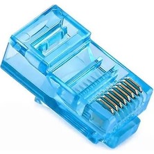 Aslanoğlu Store Powermaster PM-22702 RJ45 RJ45 Cat6 8p/8c Mavi Soket (100'LÜ Paket)