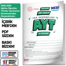 İnformal Yayınları 2026 Yks-Ayt Eşit Ağırlık Mebi Online Türkiye Geneli 10. Deneme Büyük Boy Renkli Baskı Ücreti