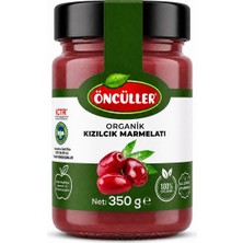 Öncüller Organik Kızılcık Marmelatı 350 G