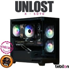 Tebilon UNLOST X-AMD RYZEN 7600-ASUS PRIME RTX 5070 12GB-ASUS B650M R-16GB- 1TB SSD -OEM PAKET