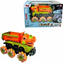 Mrs- YJ-078-4 Kumandalı Sesli ve Işıklı Dinazor -Vardem -548484