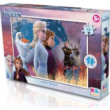 Ks Games Frozen Karlar Ülkesi 50 Parça Çocuk Puzzle