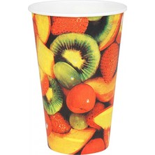  12 oz karton bardak 10 adet meyvesuyu bardağı