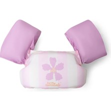 Swim Essentials Pink Flower Market Puddle Jumper Kolluklu Yüzme Yeleği 2-6 Yaş