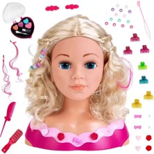Mrs- Emma Makyaj ve Saç Tasarım Büstü Oyun Seti -548484