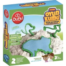 Mrs- Bu-Bu Games Oyun Kumu ve Çiftlik Hayvan Kalıplı Set 500 gr -548484