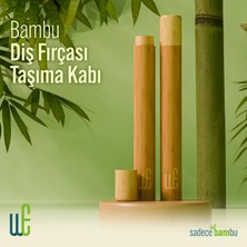 Doğal Bambu Diş Fırçası Taşıma Kabı