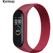Marsilyan Xiaomi Mi Band 5-4-3  Nylon Kayış Kordon