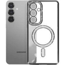Mrs-  Samsung Galaxy S26 Joke Simli Magneticsafe Kılıf - Siyah -548484