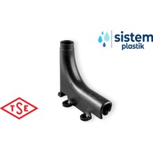 Sistem Plastik Plastik Kablo Taşıyıcı Dirsek