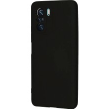 Mrs-  Xiaomi Poco F3 Kılıf Nano Içi Kadife Silikon - Siyah -548484