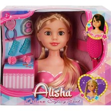 Mrs- Alisha Delüks Büst Saç Tasarım Seti -548484