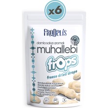 Frodelis Damla Sakızı Aromalı Muhallebi Frops - 6lı Set (Çoklu Paket)