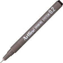 Artlıne 0.2 mm Siyah Çizim Kalemi Drawıng System 232