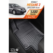 Panda Kılıf Renault Megane 2 2002-2009 Arası Uyumlu 4d Havuzlu Paspas Takımı