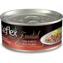 Reflex Plus Essential Ton Balıklı ve Somonlu 70 gr Yetişkin Konserve Kedi Maması