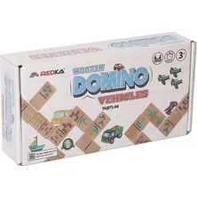 Mrs- RD5649 Ahşap Domino Oyunu Araçlar - -548484