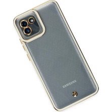 Mrs-  Samsung Galaxy A03 Kılıf Liva Lens Silikon - Beyaz -548484