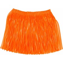 Mrs- Neon Turuncu Hawaii Parti Eteği 40 cm -548484