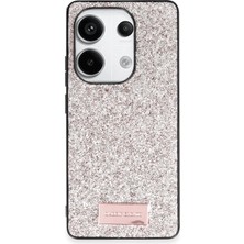 Csmtex Onegif Xiaomi Redmi Note 13 Pro 4g Bright Simli Kapak - Gold