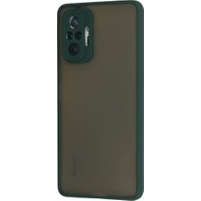 Mrs-  Xiaomi Redmi Note 10 Pro Kılıf Montreal Silikon Kapak - Yeşil -548484