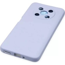 Mrs-  Huawei Nova Y90 Kılıf Nano Içi Kadife Silikon - Lila -548484