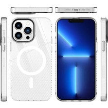 Mrs-  iPhone 13 Pro Kılıf Beta Magneticsafe Silikon - Şeffaf -548484